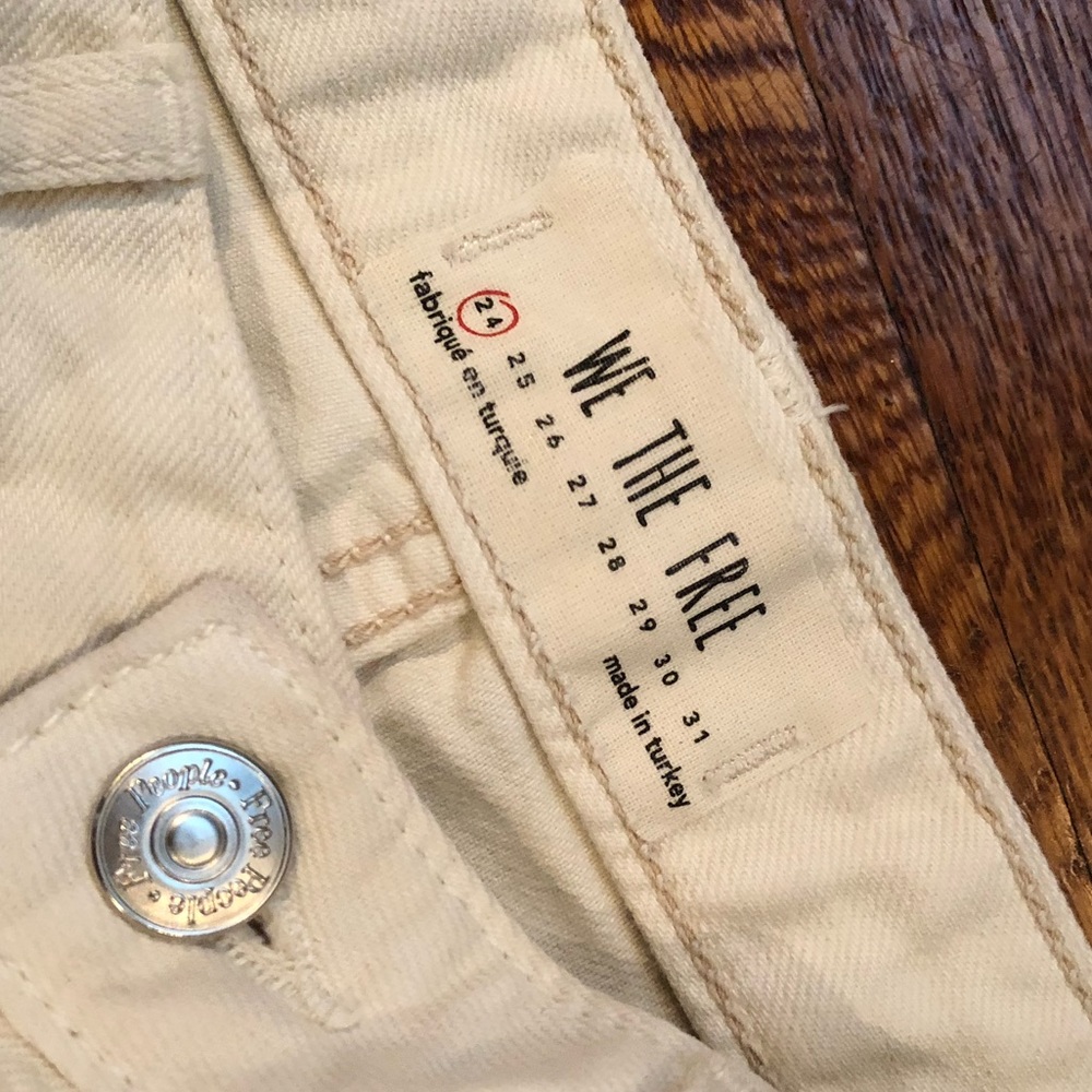 Free people Off-White Jeans